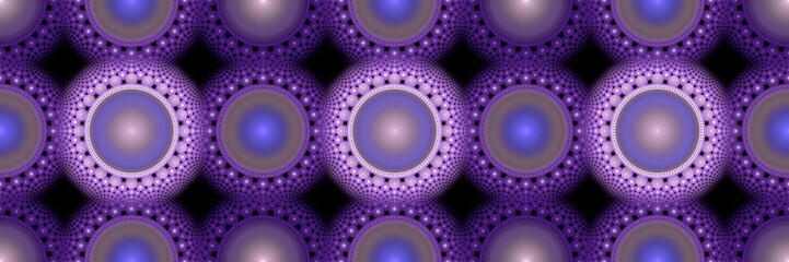 Fractal pattern christmas wallpaper