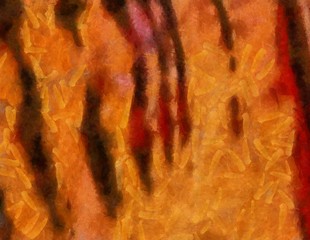 Abstract art painted texture background. Textured oil strokes and splashes on canvas. Simple creativity pattern for design. Close up macro palette in mixed colors. Original grunge backdrop.