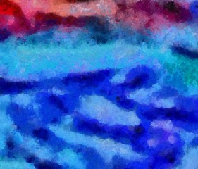 Original abstract painting at canvas. Mixed media pattern. Hand drawn art background.