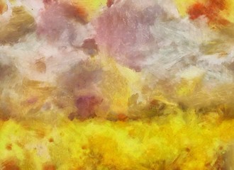 Macro detailed splashes and strokes of oil brush on paper. Simple colorful bright pattern. Old vintage rough texture. HQ design pattern. Shape close up painting.