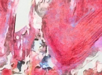 Abstract art grunge texture background. Dirty pattern for graphic design. Creative painting wallpaper. Vintage oil painting on canvas. Simple close up backdrop.