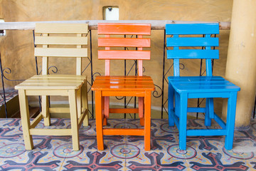 Three chairs