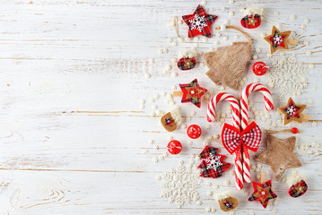 Various Christmas decorations