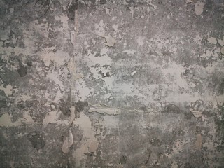 Old grunge wall. Design background. Grey concrete wall background texture.