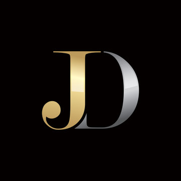 JD Elegance Initials Logo