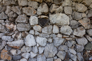Stone wall rustic texture background..