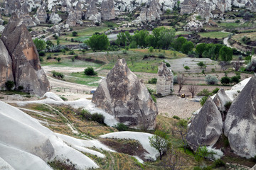 Fototapeta na wymiar Cave towns. Cappadocia, Turkey