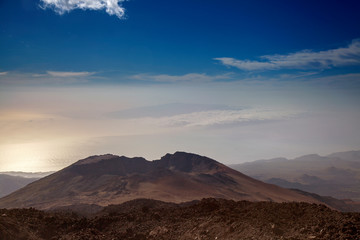Fototapeta na wymiar Tenerife, views along hiking trail Regatones Negros