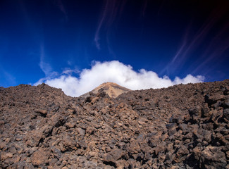 Fototapeta na wymiar Tenerife, views along hiking trail Regatones Negros