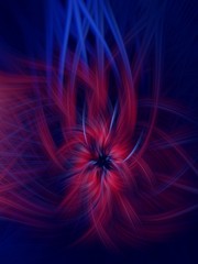 geometric red pattern background fractal. smoke shiny.