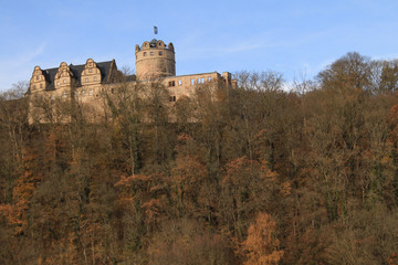 Kranichfeld; Blick zum Oberschloss