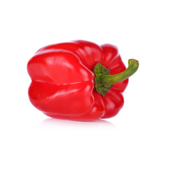 Sweet pepper isolated on white background
