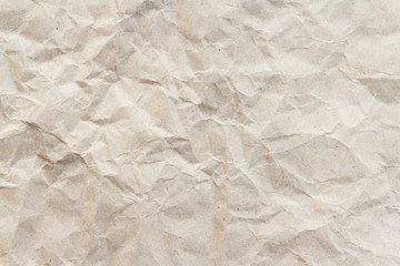 Brown wrinkle recycle paper background