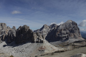 Wonderful mountain view by Rifugio Lagazuoi