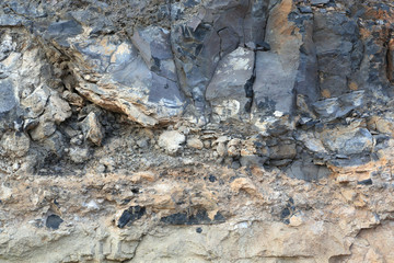 Cliff surface, background