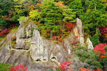 那谷寺の紅葉