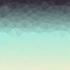 Fototapeta premium sand Color Abstract trianglify Generative Art background illustration