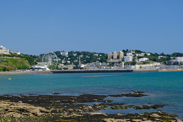 Obraz premium Torquay Devon w lecie. Znany również jako Babbacombe i English Riviera