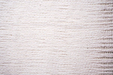 white handmade cotton weave fabric for texture or background