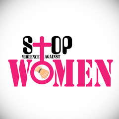 Fototapeta premium International Day for the Elimination of Violence Against Women.