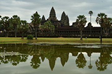 Fototapeta na wymiar Angkor Wat, temple in Cambodia