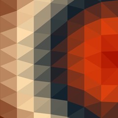 Obraz premium desert Color Abstract trianglify Generative Art background illustration