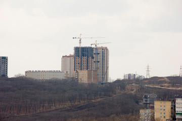 Building of a new district