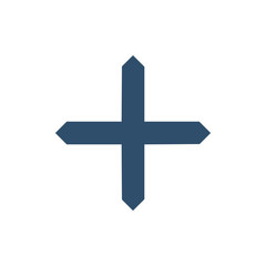 Obraz premium Cross sign element. Red X icon isolated on white background. Simple mark graphic design. Button for vote, decision, web. Symbol of error, check, wrong and stop, failed. Vector illustration