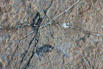 Concrete wall texture background. Natural stones. Building's facade decor. Decorative plaster. House exterior.	