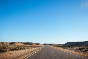 road in the desert