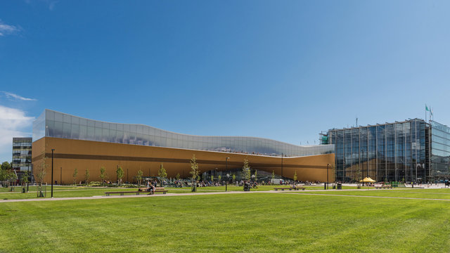 The Helsinki Central Library Oodi; Finland