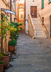 Old patio in Albenga