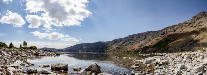Fototapeta na wymiar Nemrut Crater Lake