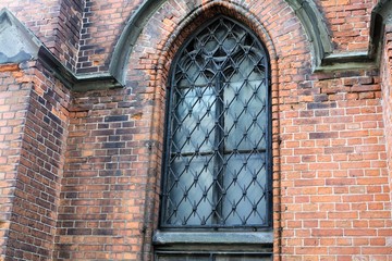 Window of an old church