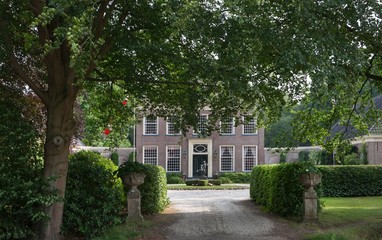 Fototapeta na wymiar Estate Voorwijk De Wijk Drenthe Netherlands