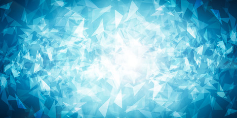 Obraz premium white geometric on blue backdrop wallpaper. blue retro pattern background. abstract connection technology blurred backdrop wallpaper.