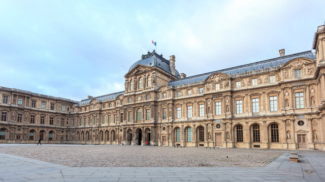 The Louvre Museum Is The World's Largest Art Museum And A Historic Monument In Paris.