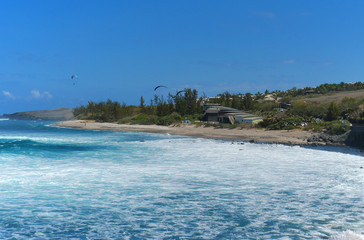 Dream beach on an island of France
