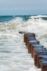 Fototapeta premium Wellen Ostsee