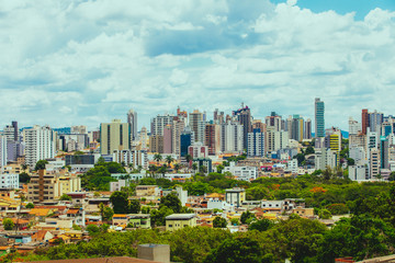 Panoramic view of Divin&oacute;polis, Minas Gerais State, Brazil