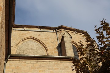 Eglise Saint Jean Baptiste dans la commune de Rive de Gier - Département de la Loire - France -...