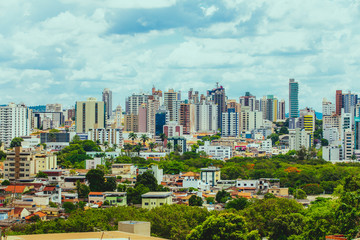 Panoramic view of Divinópolis, Minas Gerais State, Brazil