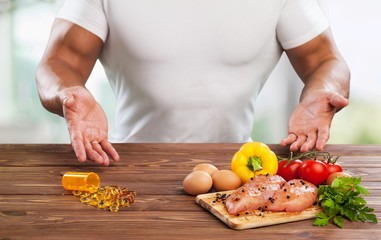 Healthy eating concept.