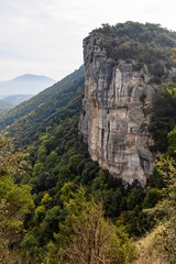 Fototapeta na wymiar Cliffs of Collsacabra - Les Guilleries