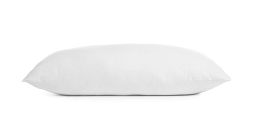 Blank soft new pillow isolated on white