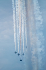 jet planes - acrobation - air show