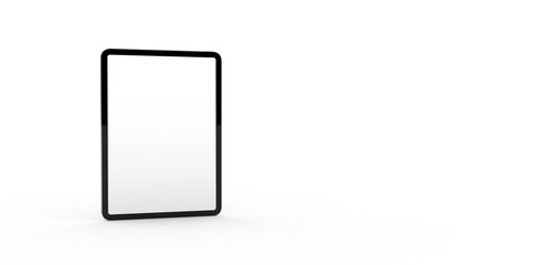 computer device mobile isolated background 3d