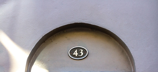 House number 43