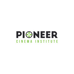 Pioneer Cinema Logo Template Design