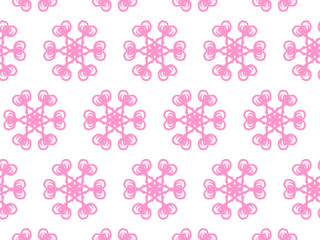 Colorful pink rose pattern background texture for artwork or webdesign